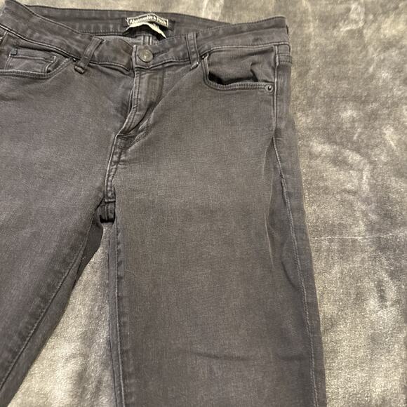 Abercrombie & Fitch Women SZ 25 x30 Super Skinny Jeans Signature Collection blk - Picture 5 of 15